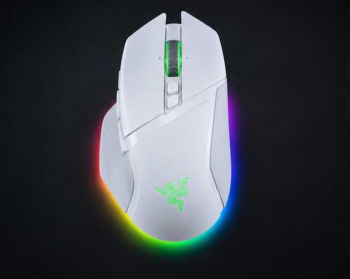 ! Игровая мышь Razer Basilisk V3 Pro 35K Wireless White