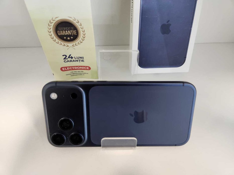 Telefon Apple Iphone: 17 Pro Max 512 GB 22 Cicluri (Ag8 Tudor/B75147) – Garantie 2 Ani!