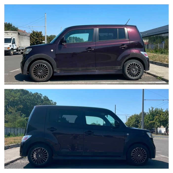 Daihatsu Materia, an fabricație 2006, motor 1.5 benzină aspirat, 105 CP, cutie manuală.