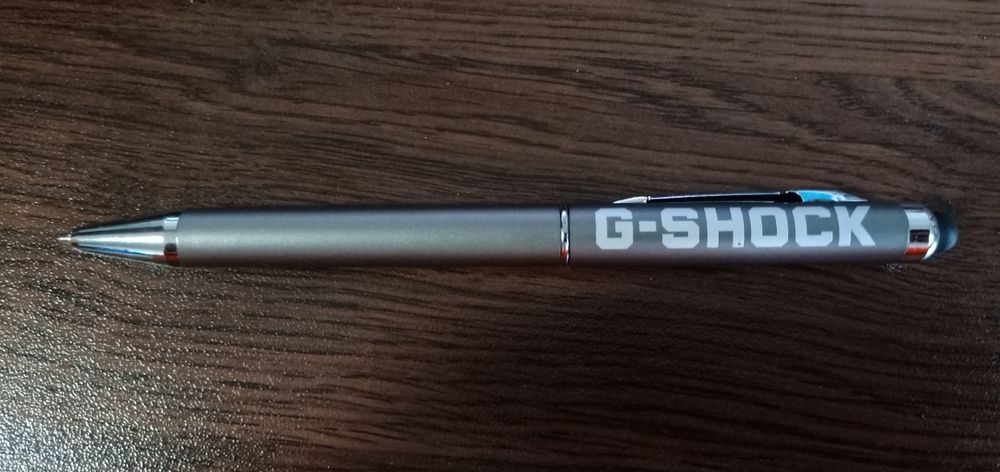 Химикалка G-SHOCK със стилус за таблет/телефон