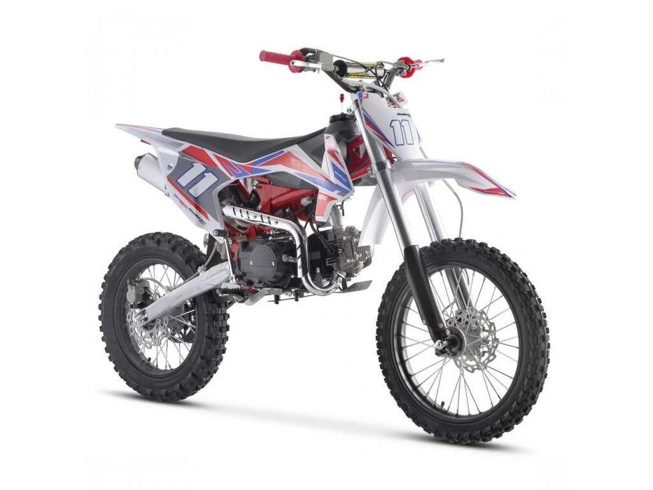 Motocicleta cross MiniRocket SuperPit 125cc 4T la buton roti 17/14