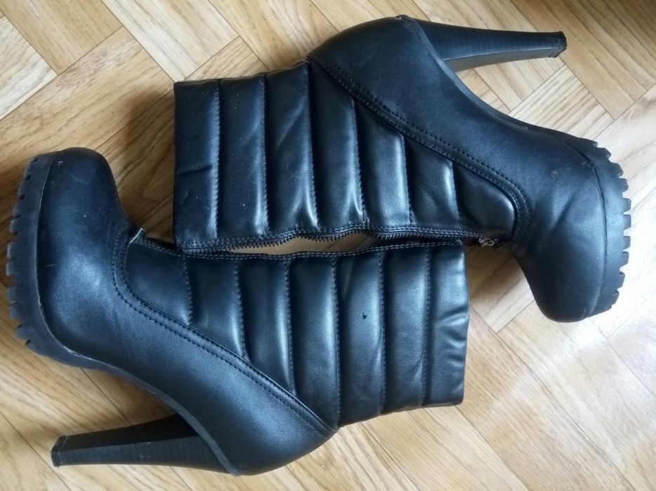 Botine iarna îmblănite