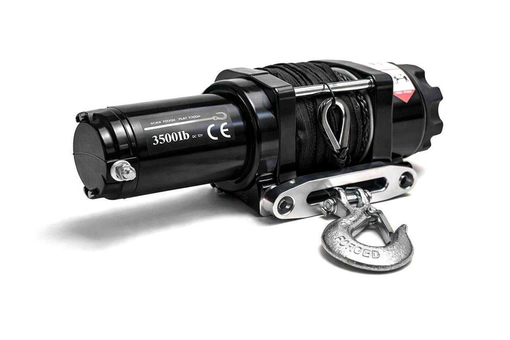 Лебёдка для мототехники 1588 кг / 3500 lbs (синтетический трос)
