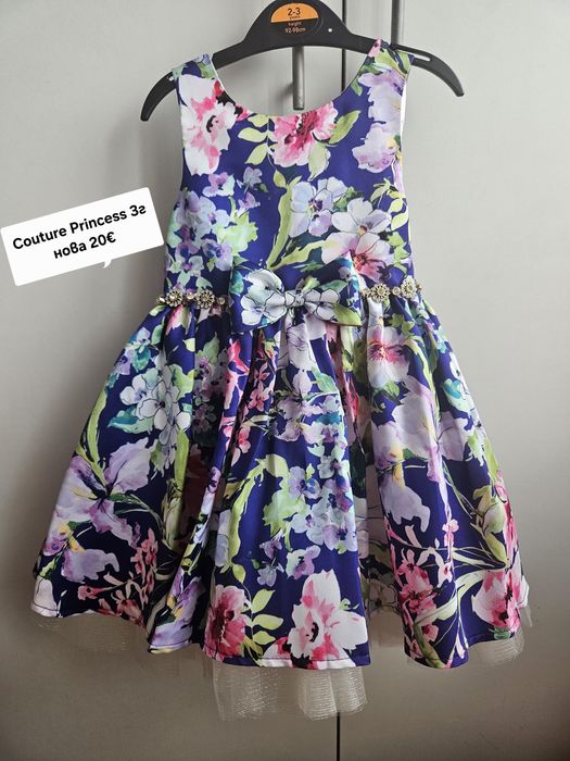 Рокля Couture Princess за 3г.  госпожица