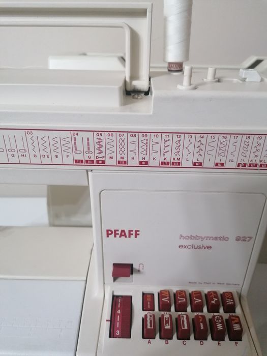 Mașina de cusut pfaff 927 exclusive