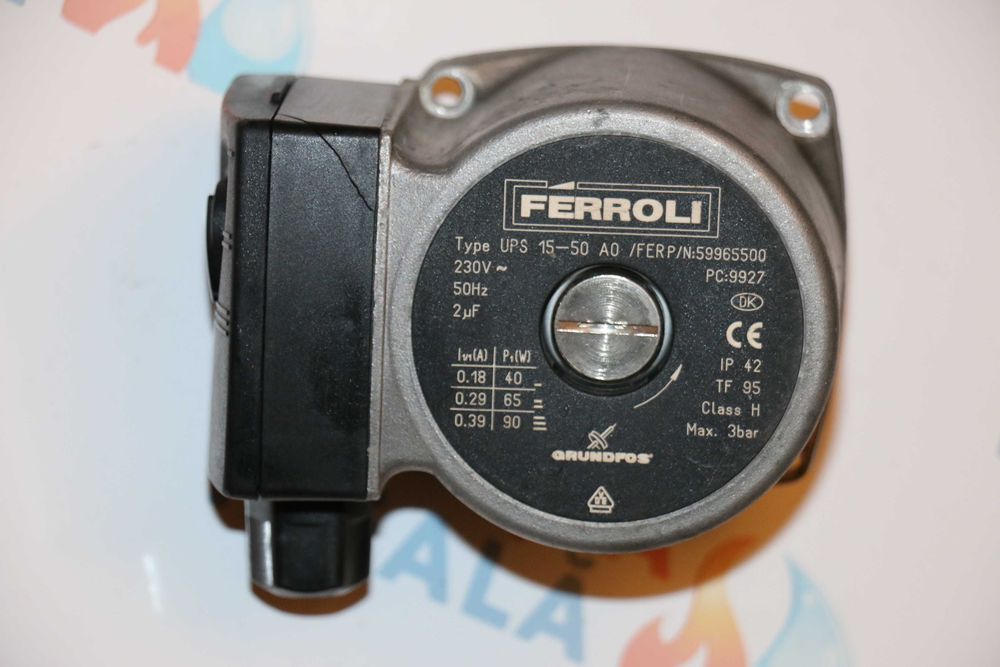 Pompa Grundfos UPS 15-50 A0 centrala termica Ferroli