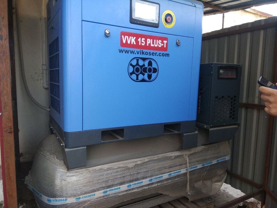 Компрессор винтовой 11kwt VIKOSER Турция