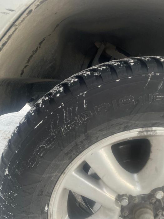 Титанка с покрышкой