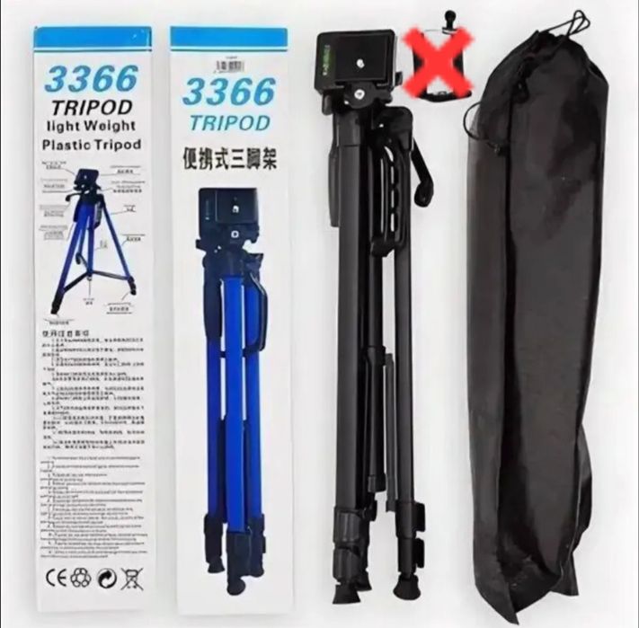 Штатив TPIPOD 3366 черный