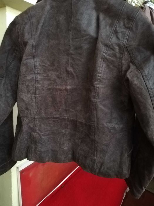 Geacă Piele întoarsă dama