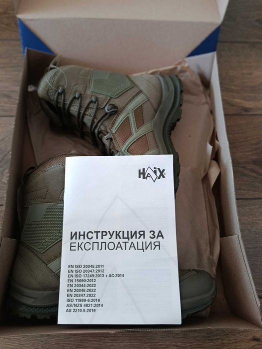 Военни кубинки Хаикс  Гортекс летни зелени чисто нови номер 41. Цена 130 евро.