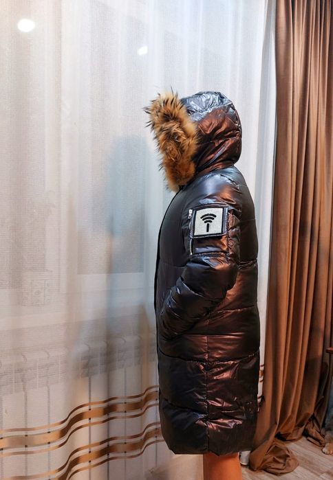 Пуховик парка для девочки