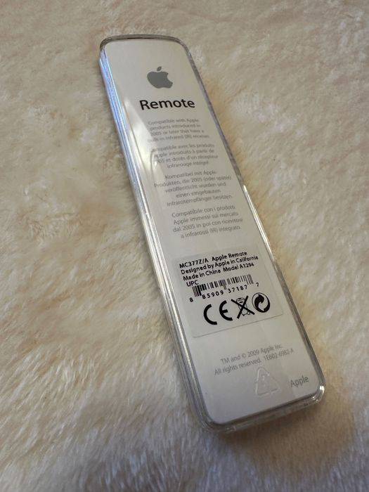 MC377Z/A Apple TV  Remote Model A1294