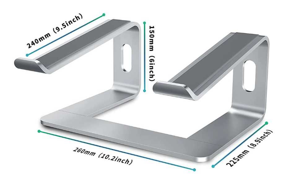 Stand laptop aluminiu