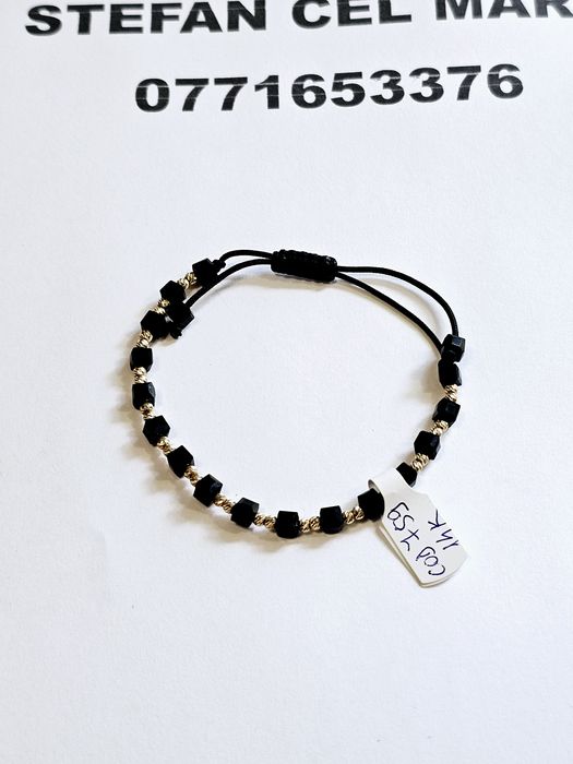 Vand bratara cu bile din aur 14 k cod 759