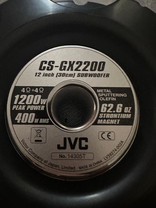 Продам сабвуфер JVS