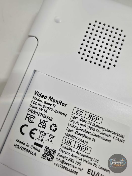 Baby Monitor WiFi 2in1 Multi View ieGeek 5” Night Vision, Aplicatie Telefon