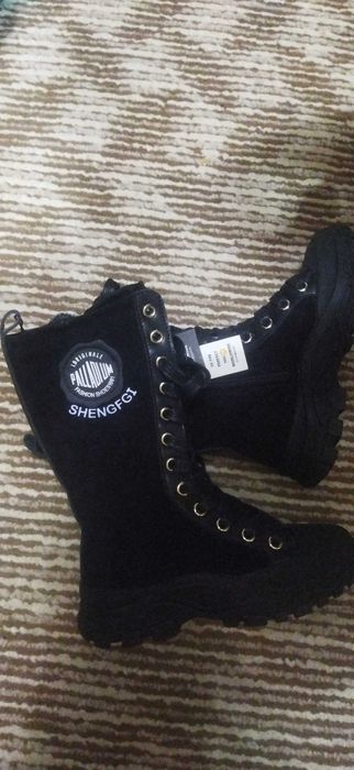 Сапоги замшевые для девочки