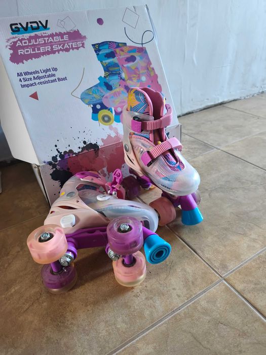 Детски ролери кънки запазени