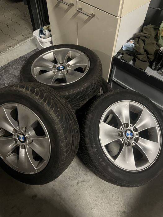 Jante BMW r16 - cu cauciucuri de vară