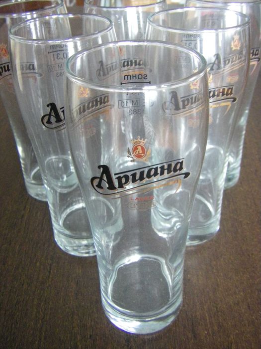 Комплекти бирени чаши Ариана, Загорка и Schofferhofer