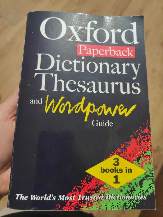 Marriam Webster + Oxford dictionary thesaurus/речник английски тълкове
