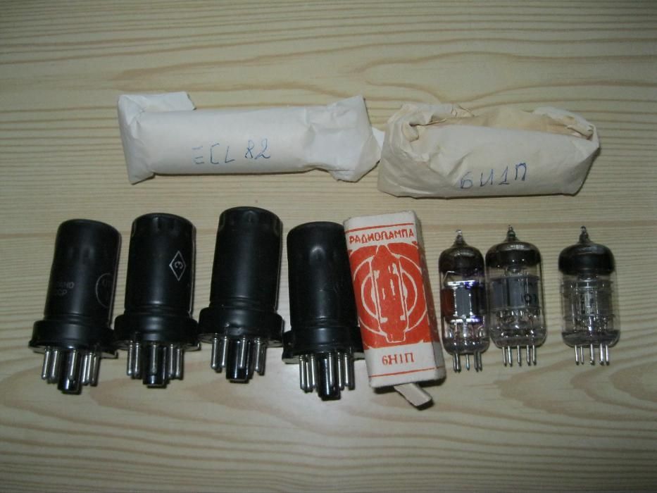 Радиолампи -нови и употребявани