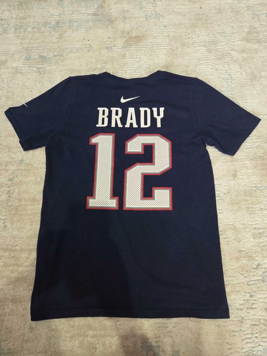 Tricou Retro Nike NFL New England Patriots Tom Brady 12 – Mărimea L