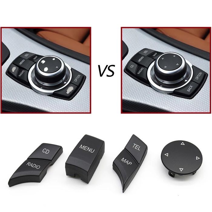 Бутони BMW F10 F30 F01 F15 F25 E70 E60 E90 F06 idrive копче навигация