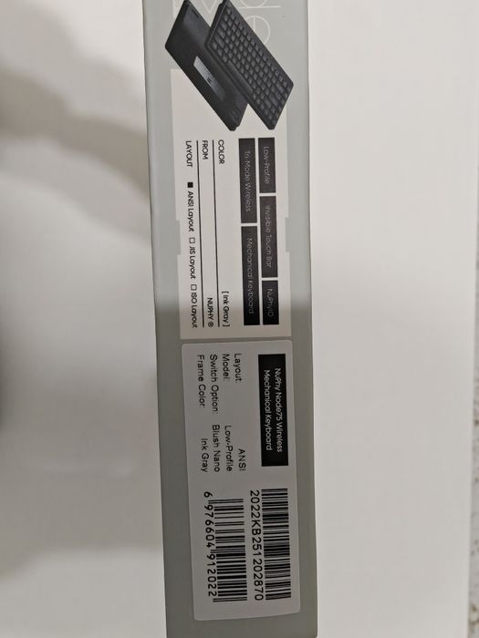 Nuphy Node75 Low Profile