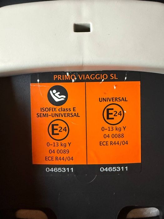 Кош за новородено Peg Perego SL  Primo viaggio заедно с Isofix