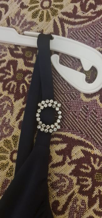 Rochie de ocazie_Bleumarin Catarame Cristale_NEXT