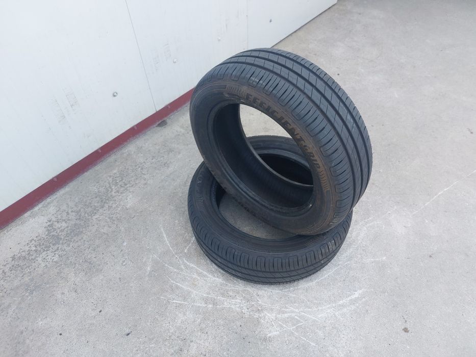100 lei bucata! Doua anvelope de vara 185 55 15 Goodyear! 7 mm