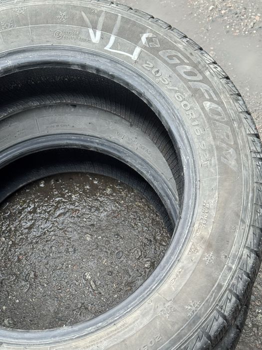 Зимние шины 16 размер. 4 шт