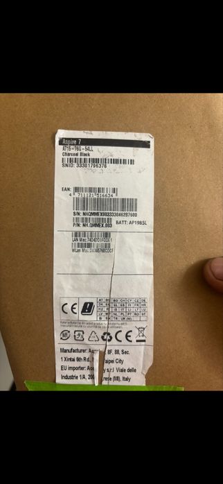 Laptop gaming Acer