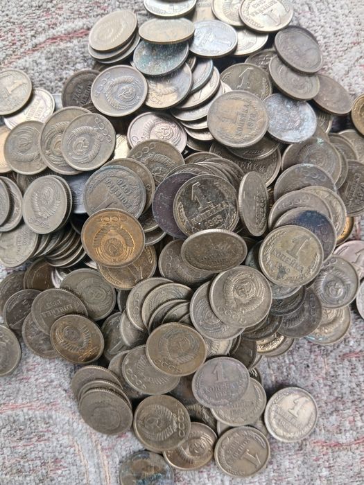 Манеты 1 капейка ссср