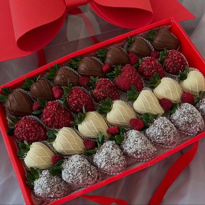 Клубника в шоколаде.Свежая.вкусная.