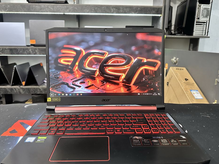 Мощный игравой ноутбук Acer Nitro 5 i5-9300H 8/256 GTx1650(4GB)