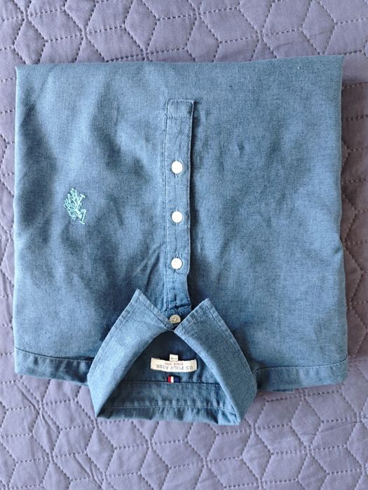 Ленена риза U.S.POLO ASSN 12-13 години