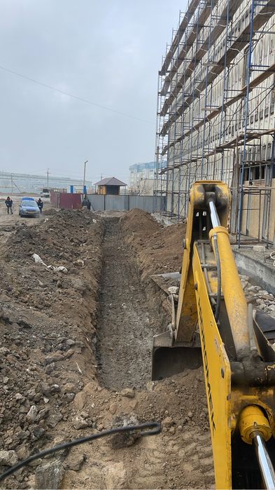 Услуги экскаватор погрузчик