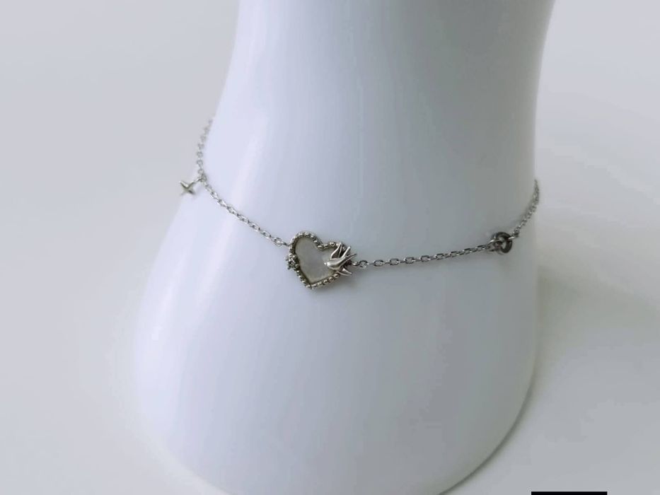 Bratara din argint de 925 cu o inimioara