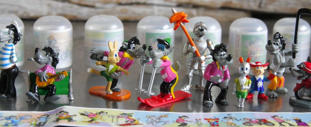 НУ ПОГОДИ пълна серия Киндер фигурки шоколадови яйца Ландрин