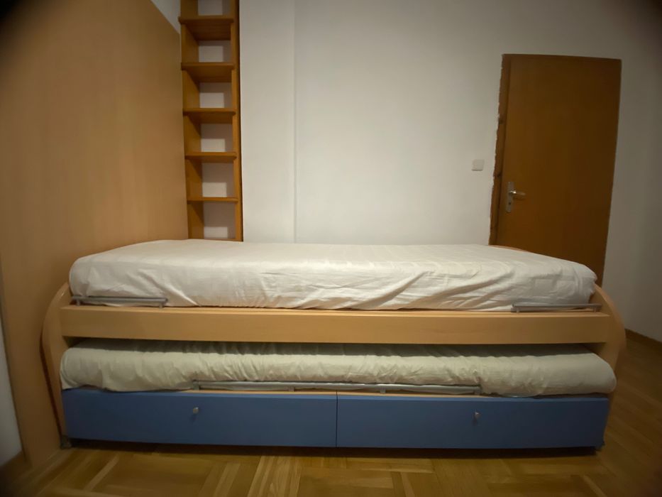Двойно детско легло 90x200см, с матраци