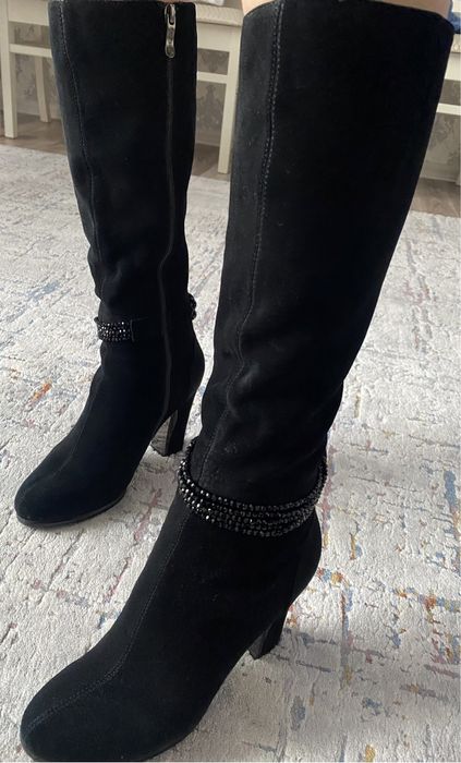 Симние сапоги европейка