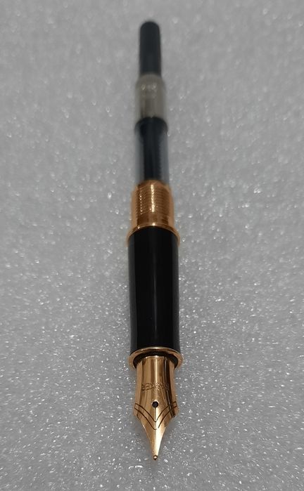 Stilou Parker Sonnet France A III, placat cu aur 23K