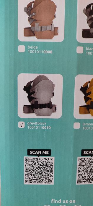 Кенгуру за бебе Lorelli