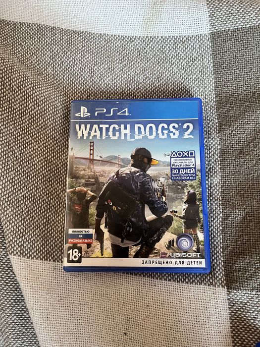 Диск ps4 Watch Dogs 2