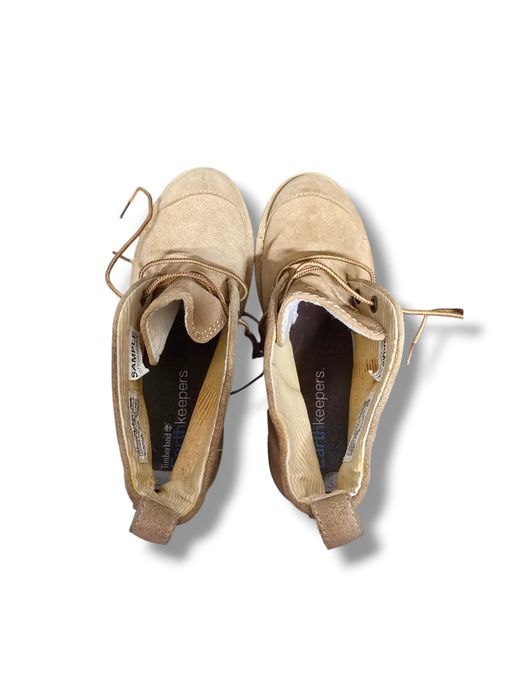 Timberland оригинални боти – естествен велур / много запазени