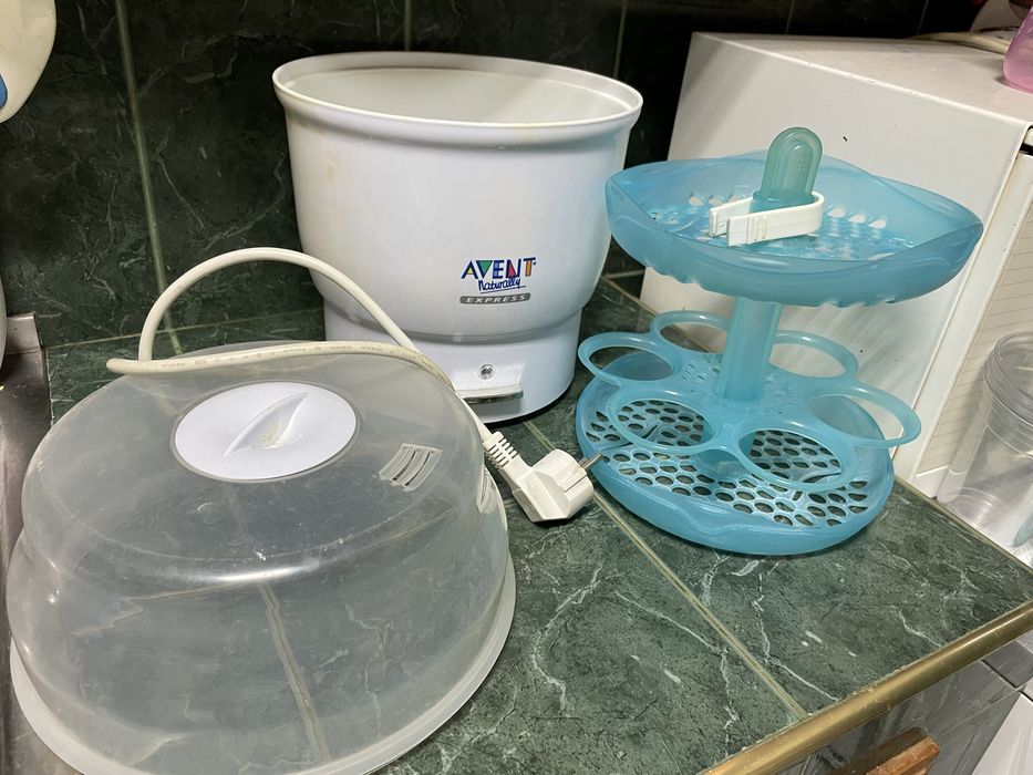 Стерилизатор и помпа за кърма за новородено комплект