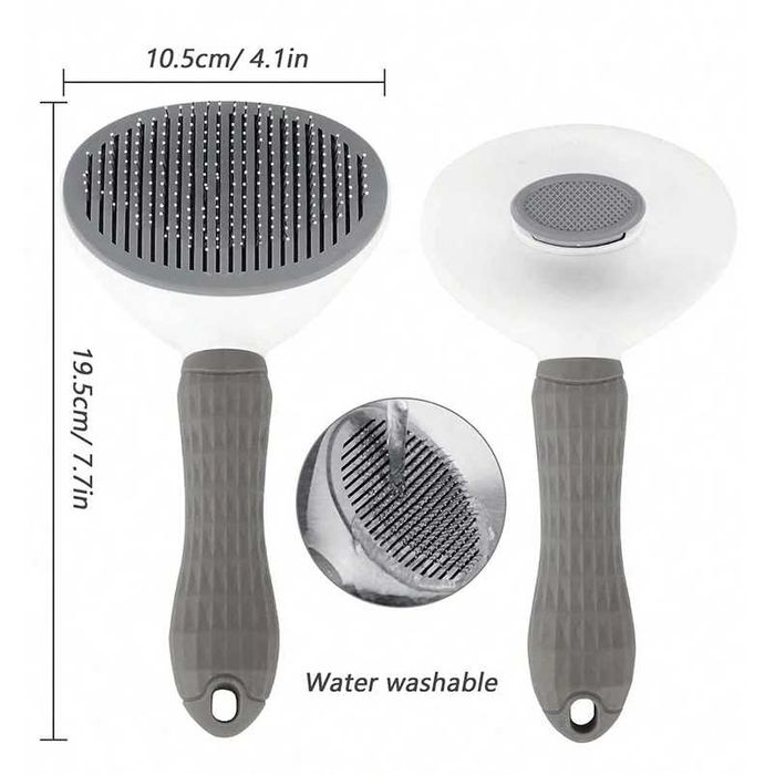 Самопочистваща Четка за Куче и Котка - Гребен за Обезкосмяване